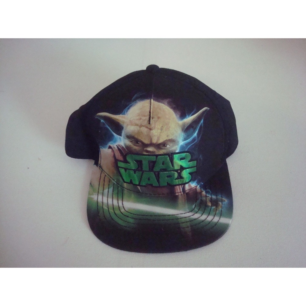 STAR WARS‎ YODA SNAPBACK 2012   HAT CAP DEADSTOCK  VINTAGE bx1